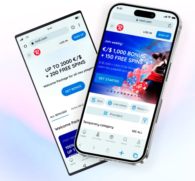 mobile app rooli casino